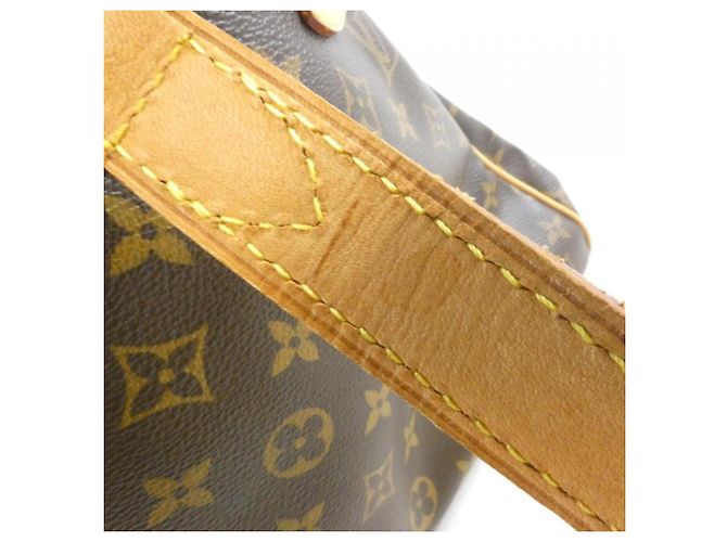 Borsa Louis Vuitton Monogram Batignolles Horizontal Marrone - vista 7