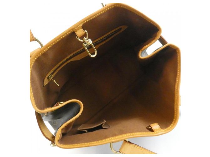 Borsa Louis Vuitton Monogram Batignolles Horizontal Marrone - vista 8