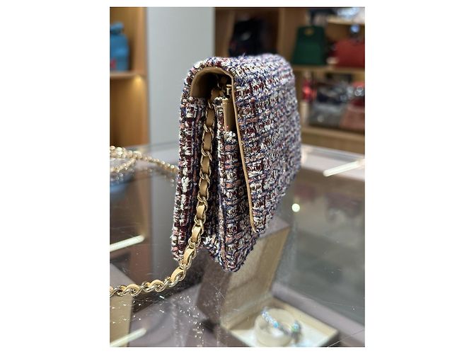 Bolso Chanel CF con cadena Multicolor - vista 6