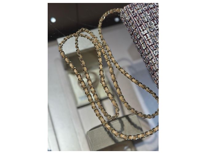 Bolso Chanel CF con cadena Multicolor - vista 7