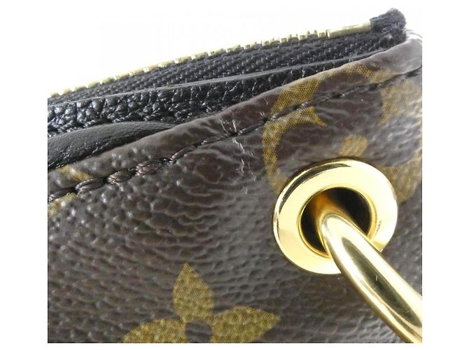 Borsa Louis Vuitton Monogram Pallas Marrone Rosso - vista 4