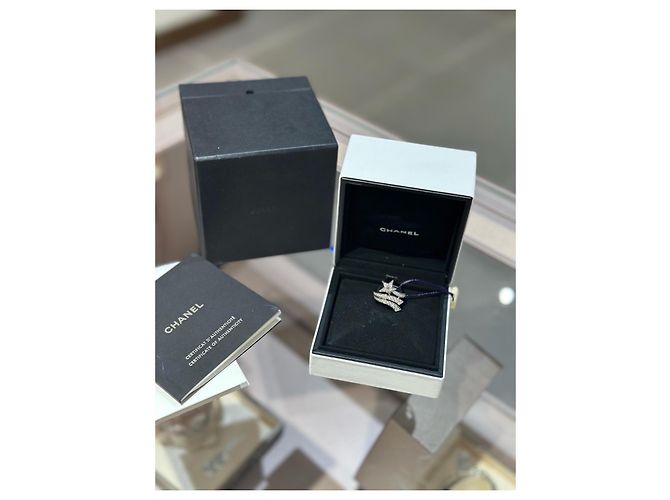 Chanel Étoile Filante Ring aus 18K Weißgold und Diamanten Silber - Ansicht 2