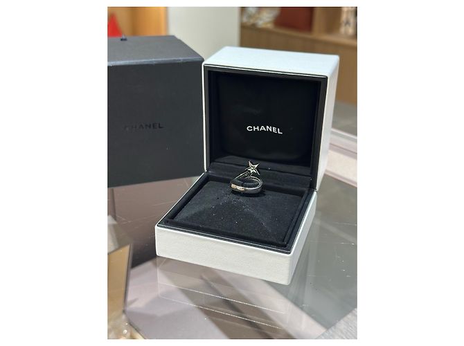 Chanel Étoile Filante Ring aus 18K Weißgold und Diamanten Silber - Ansicht 3