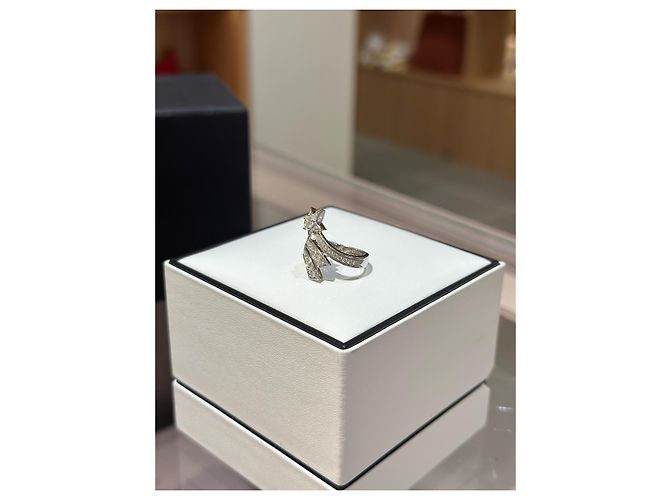 Chanel Étoile Filante Ring aus 18K Weißgold und Diamanten Silber - Ansicht 4