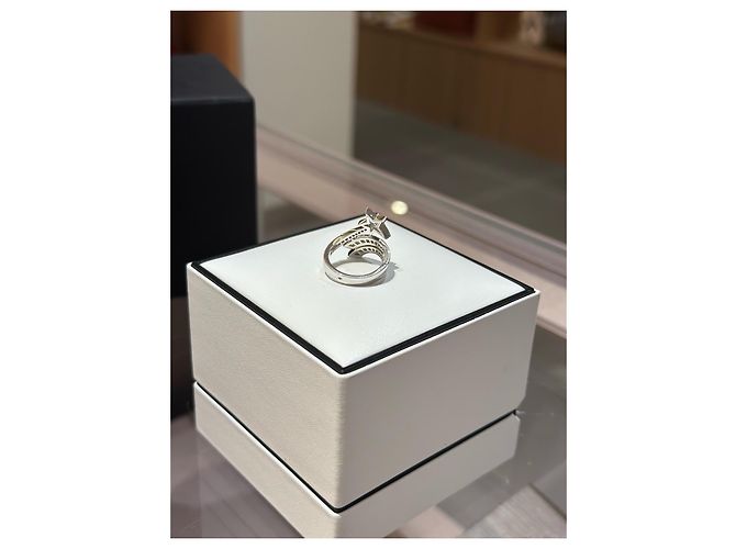 Chanel Étoile Filante Ring aus 18K Weißgold und Diamanten Silber - Ansicht 6