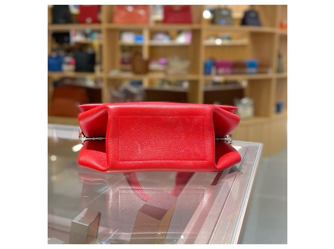 Borsa a tracolla Hermès OPLI24 Rosso - vista 9