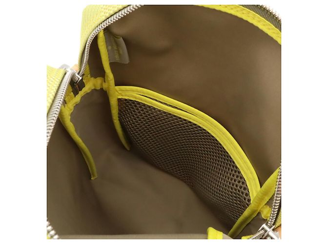 Borsa a tracolla Louis Vuitton Damier Geant Louis Vuitton Cup Weatherly Giallo - vista 8