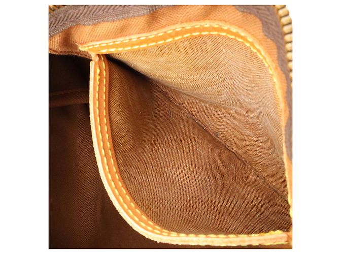 Borsa Louis Vuitton Monogram Speedy 25 Marrone - vista 9