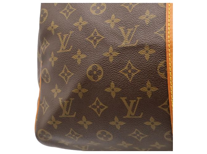 Borsa Boston Louis Vuitton Monogram Keepall 50 Marrone - vista 9