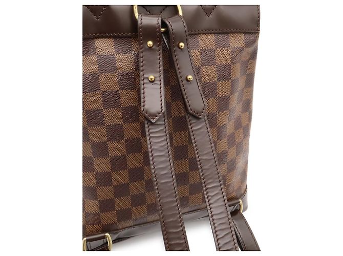 Zaino Louis Vuitton Damier Soho Marrone - vista 6