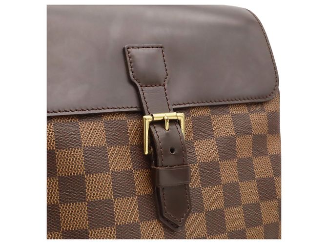 Zaino Louis Vuitton Damier Soho Marrone - vista 9