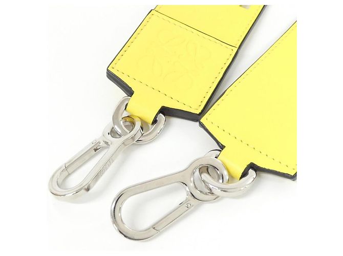 Cinturino in pelle giallo Loewe - vista 3