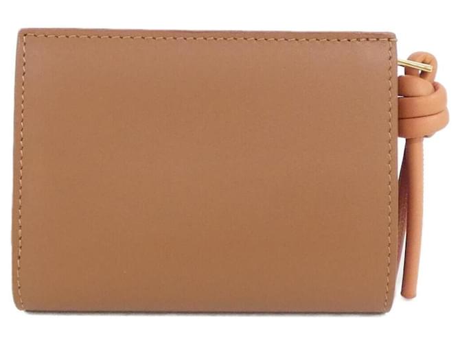 Cartera compacta Loewe Knot Castaño - vista 2