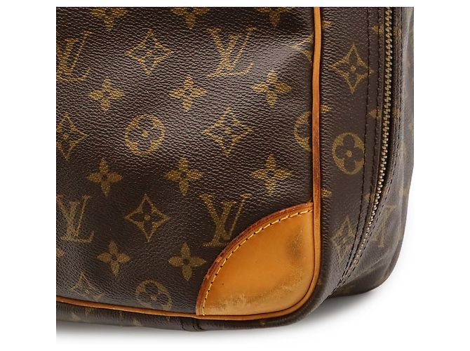 Borsa Boston Louis Vuitton Monogram Sirius 55 Marrone - vista 10
