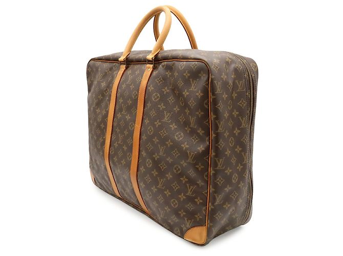 Borsa Boston Louis Vuitton Monogram Sirius 55 Marrone - vista 3