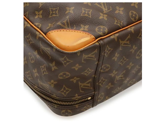 Borsa Boston Louis Vuitton Monogram Sirius 55 Marrone - vista 4