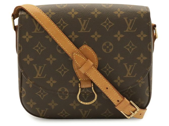 Borsa a Spalla Louis Vuitton Monogram Saint Cloud GM 24 Marrone - vista 2