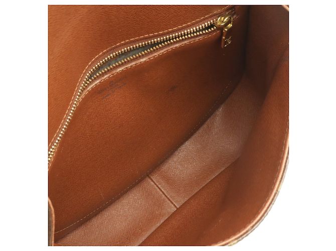 Borsa a Spalla Louis Vuitton Monogram Saint Cloud GM 24 Marrone - vista 6