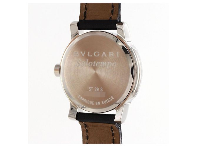 Bulgari Bvlgari Solotempo ST29S Edelstahl-Quarzarmbanduhr - Ansicht 5