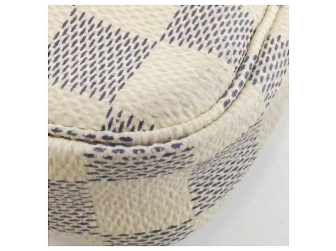 Louis Vuitton Damier Azur Mini Pochette Accessoires Blu - vista 4