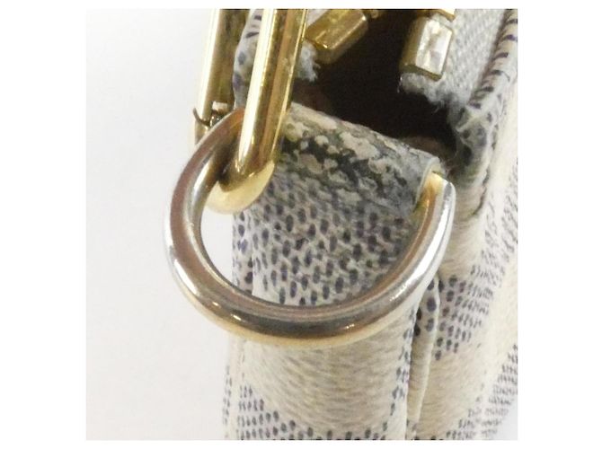 Louis Vuitton Damier Azur Mini Pochette Accessoires Blu - vista 6