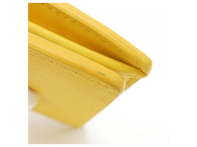 Louis Vuitton Epi Brazza Long Wallet Gelb - Ansicht 3