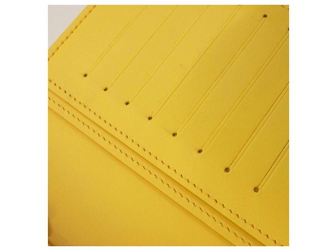 Louis Vuitton Epi Brazza Long Wallet Gelb - Ansicht 8