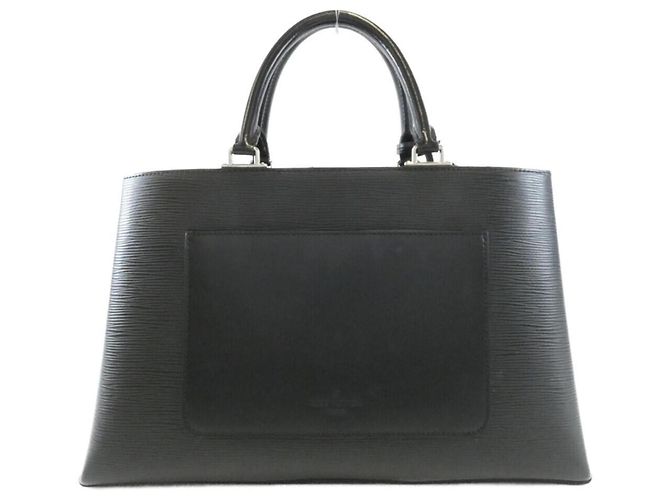 Borsa Louis Vuitton Epi Cléber MM M51323 Nero - vista 2