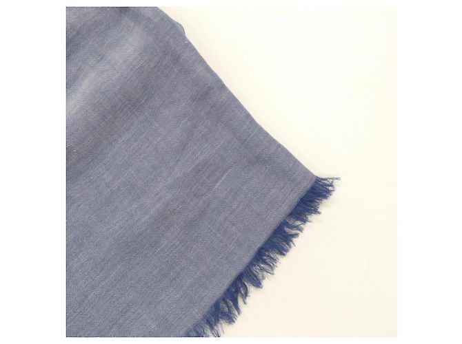Hermès Stola Hermes Naoshima H713740T Blu - vista 2