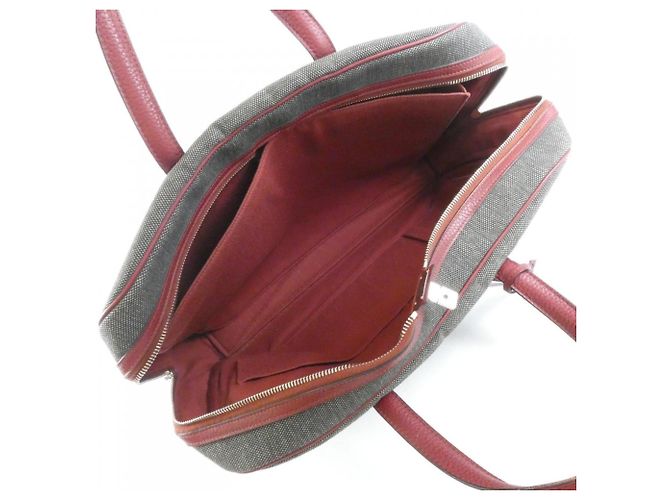 Hermès Hermes Victoria II 12H Handtasche Rot - Ansicht 6