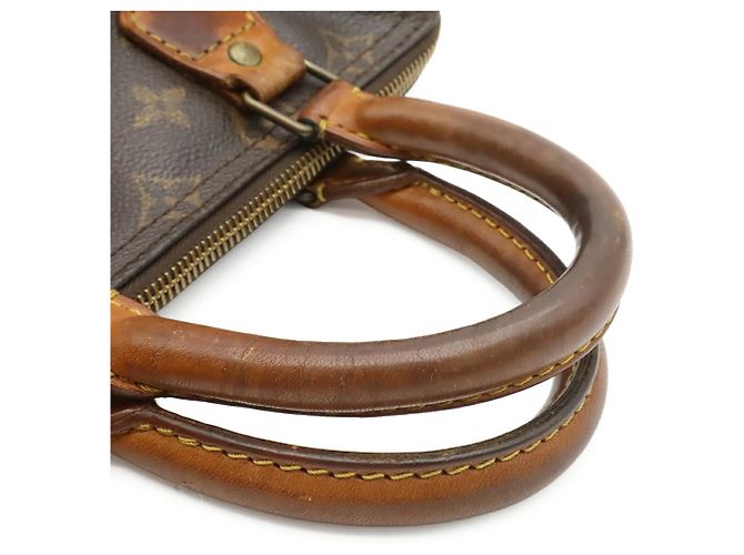 Borsa Louis Vuitton Monogram Speedy 25 Marrone - vista 5