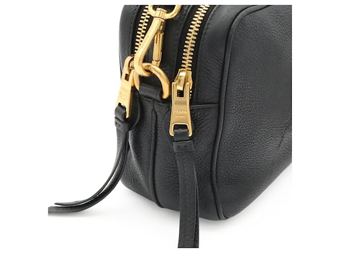 Borsa a tracolla Prada Vitello Daino Nero - vista 5