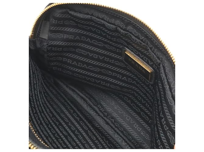 Borsa a tracolla Prada Vitello Daino Nero - vista 8