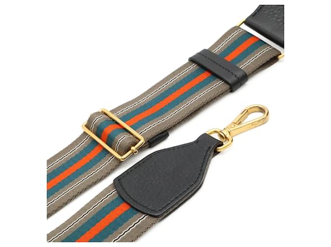 Borsa a tracolla Prada Vitello Daino Nero - vista 9