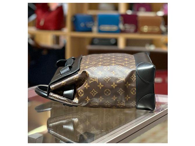 Borsa a tracolla Louis Vuitton Marrone Nero - vista 3