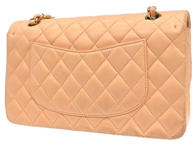 Chanel Timeless - Classic Double Flap Lammleder gesteppt Medium Pink - Ansicht 2
