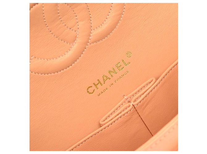 Chanel Timeless - Classic Double Flap Lammleder gesteppt Medium Pink - Ansicht 4