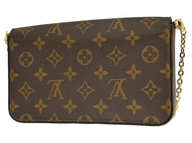 Louis Vuitton Pochette Felicie Monogram Large Marrone - vista 2