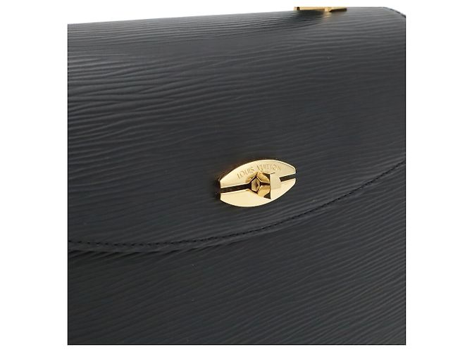 Louis Vuitton Epi Malesherbes Handtasche Schwarz - Ansicht 10