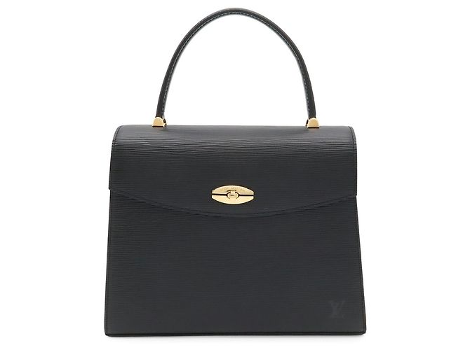 Louis Vuitton Epi Malesherbes Handtasche Schwarz - Ansicht 2