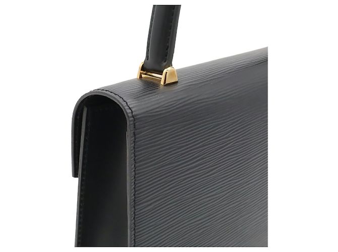 Louis Vuitton Epi Malesherbes Handtasche Schwarz - Ansicht 5