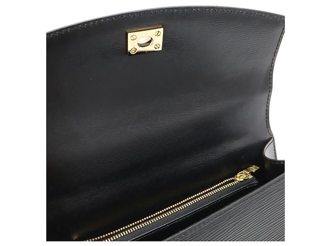 Louis Vuitton Epi Malesherbes Handtasche Schwarz - Ansicht 7