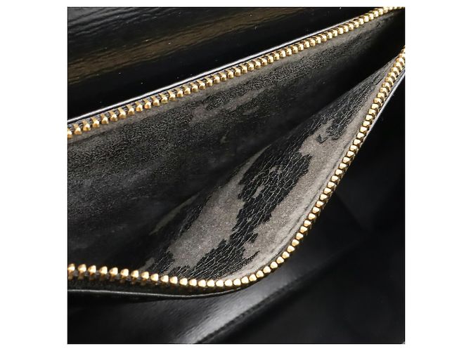 Louis Vuitton Epi Malesherbes Handtasche Schwarz - Ansicht 9