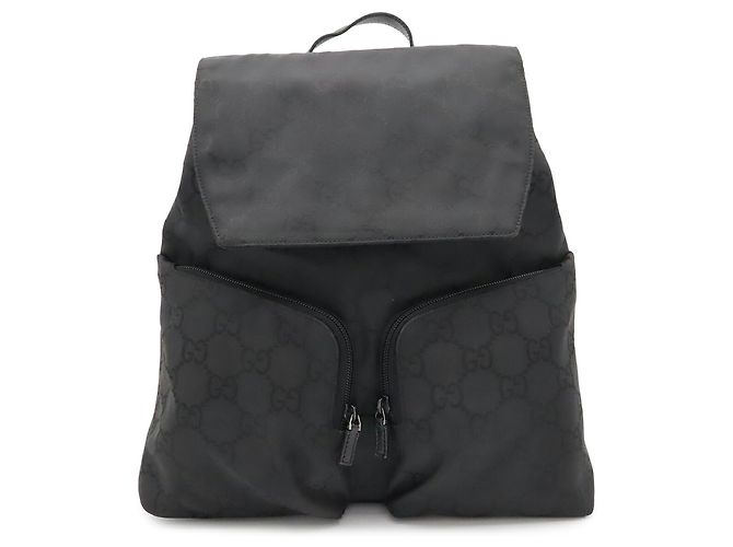 Zaino Gucci GG Nylon nero - vista 2