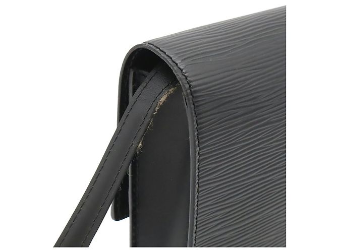 Borsa a Spalla Louis Vuitton Epi Arche Pochette Clutch Nero - vista 5
