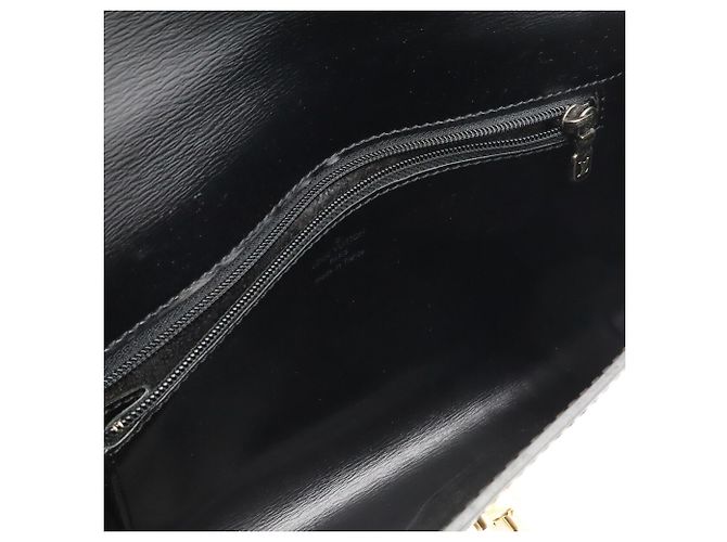 Borsa a Spalla Louis Vuitton Epi Arche Pochette Clutch Nero - vista 7