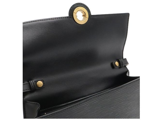 Borsa a Spalla Louis Vuitton Epi Arche Pochette Clutch Nero - vista 9