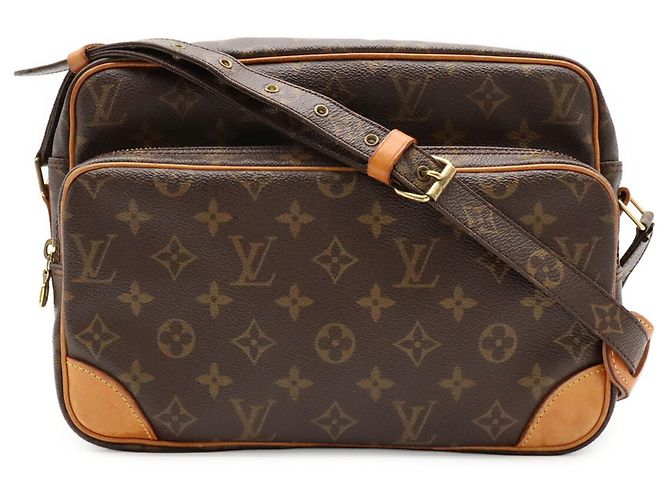 Borsa a Spalla Louis Vuitton Monogram Nile Marrone - vista 2