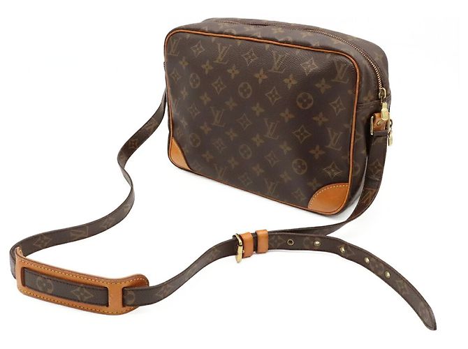Borsa a Spalla Louis Vuitton Monogram Nile Marrone - vista 4