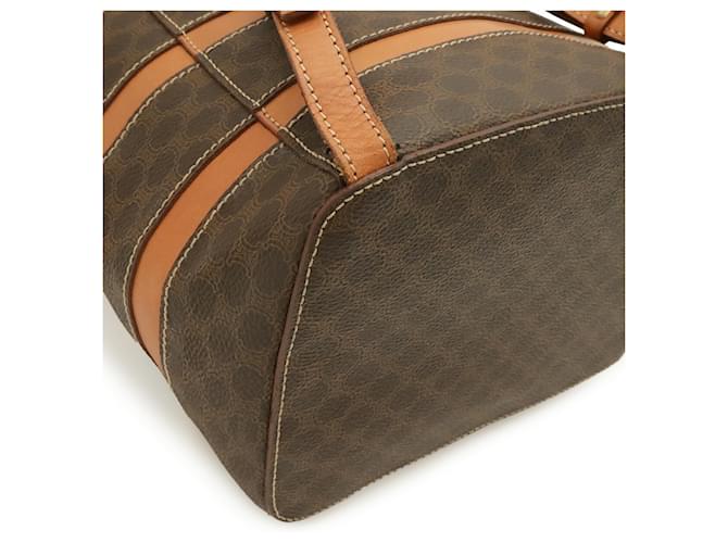 Céline Celine Macadam Pattern Backpack Beige Dark brown - view 4